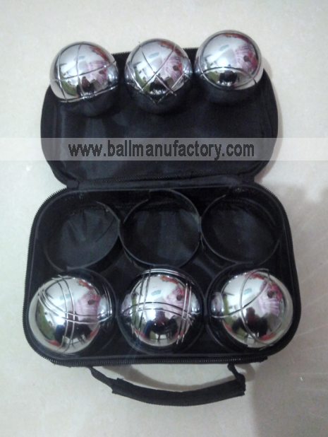 73MM metal boules  set petanque set