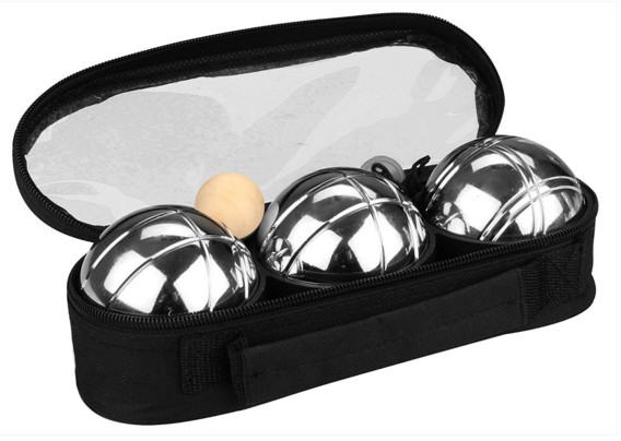 Outdoor ball toy ball Metal boules set 3 ball