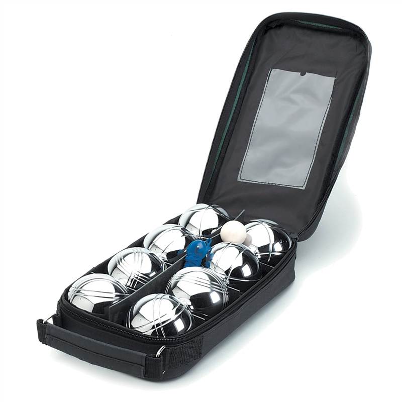 Supply 8 ball Jeu-de-boules set with nylon case