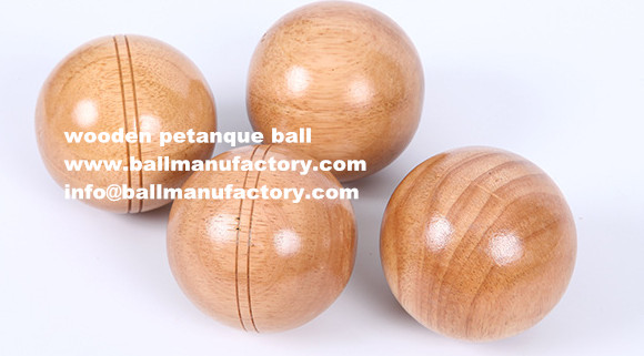 sell custom wooden petanque sets with high quality