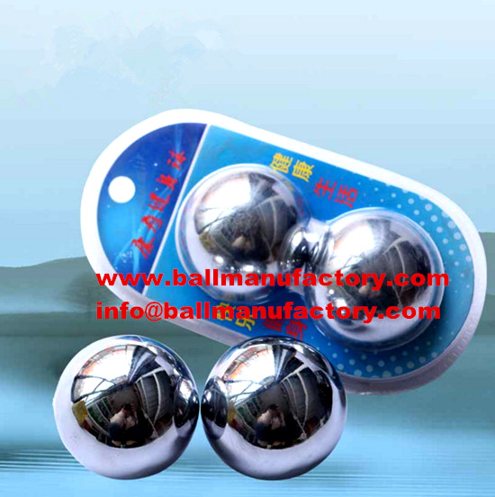 Chinese steel stress ball with blister packing