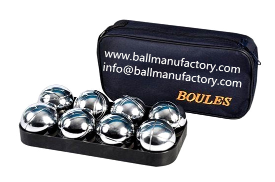 Garden lawn ball metal petanque boules sets