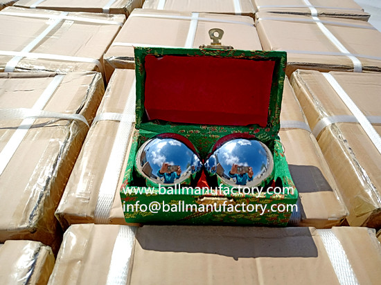 supply 50mm solid Chinese exercise baoding balls
