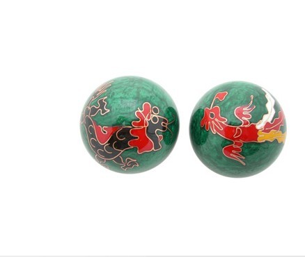 Chinese cloisonne balls
