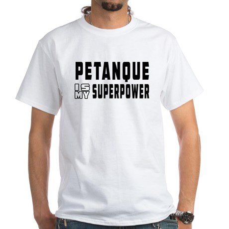 T-shirts for playing petanque